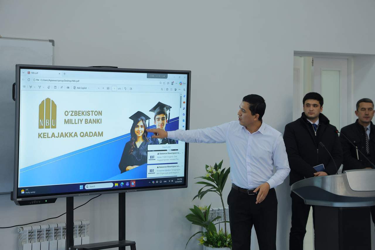 “Kelajakka qadam” dasturi doirasida ochiq muloqot oʻtkazildi 6