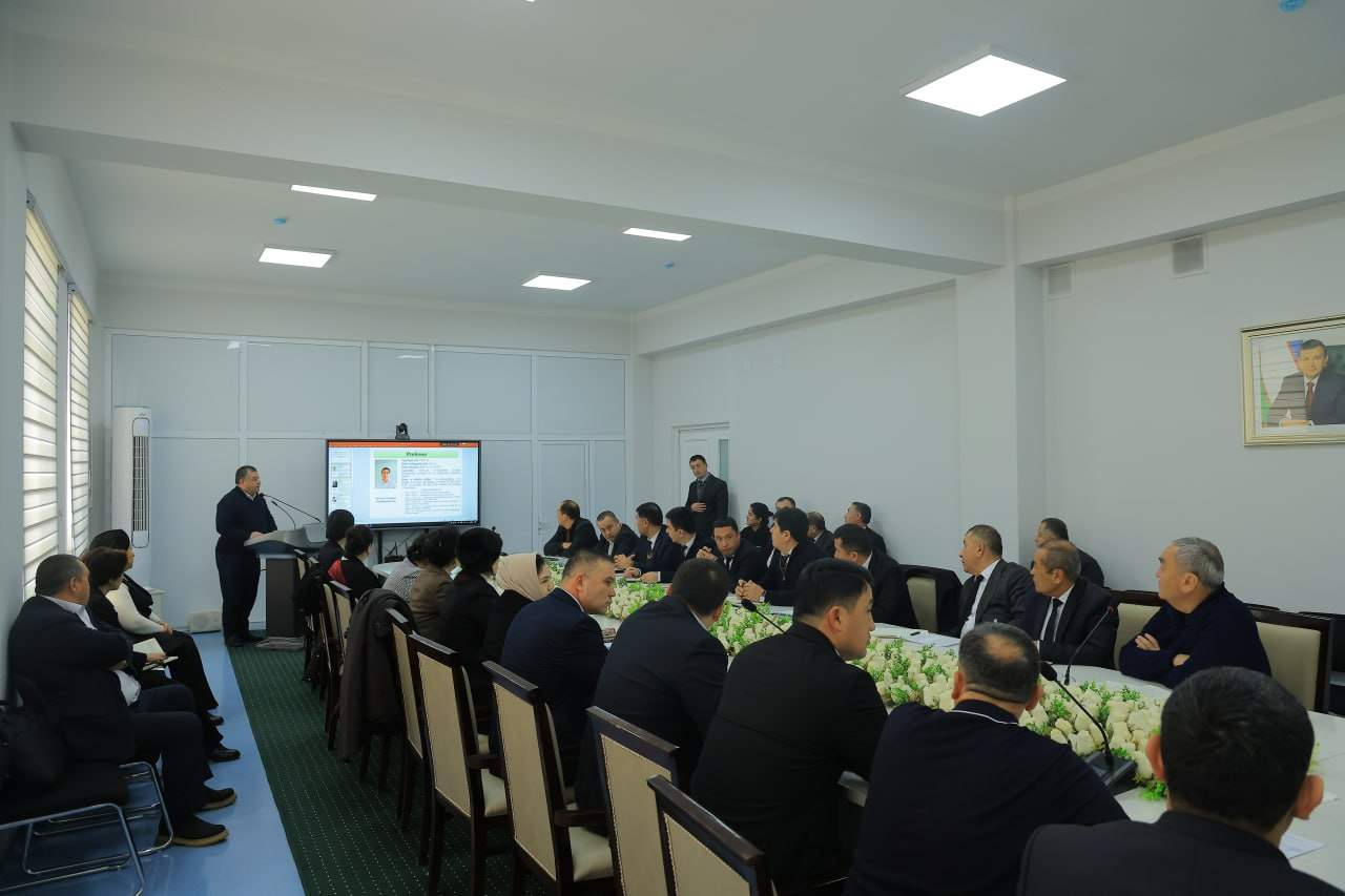 Namangan davlat universitetida navbatdan tashqari Kengash yig‘ilishi bo‘lib o‘tdi 2
