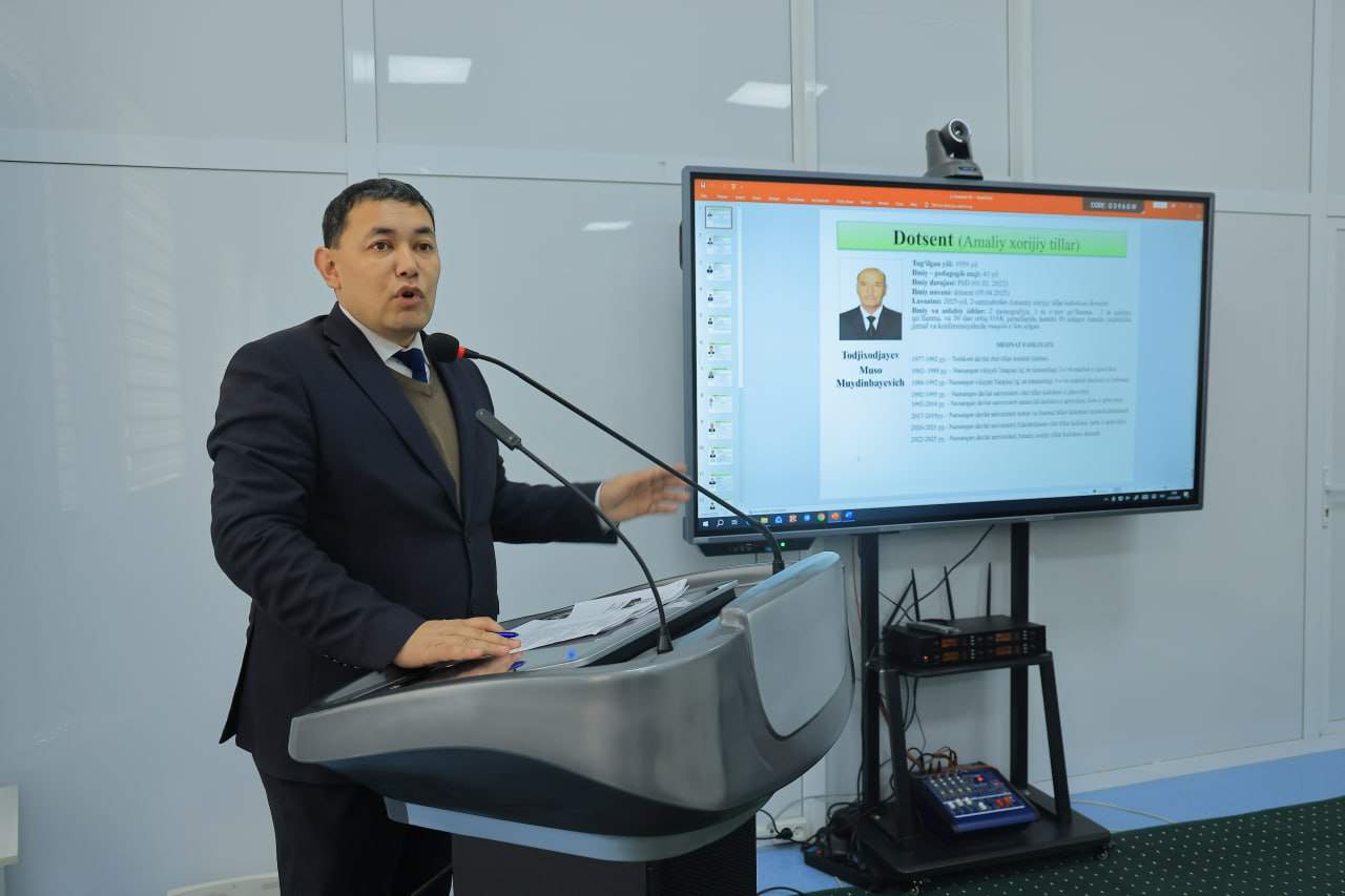Namangan davlat universitetida navbatdan tashqari Kengash yig‘ilishi bo‘lib o‘tdi 7