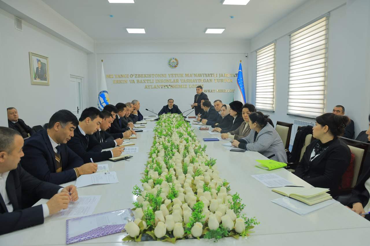 Namangan davlat universitetida navbatdan tashqari Kengash yig‘ilishi bo‘lib o‘tdi 8