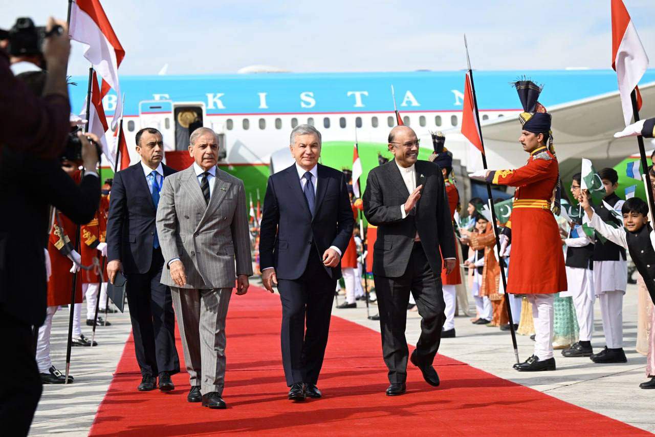 Oʻzbekiston Prezidentining Pokistonga davlat tashrifi boshlandi 8