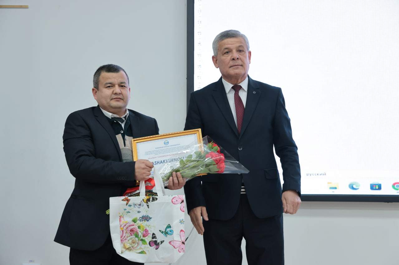 Namangan davlat universiteti rektori Abdugʻaffor Qirgʻizboyev raisligida navbatdagi kengaytirilgan Kengash yigʻilishi bo‘lib o‘tdi. 6