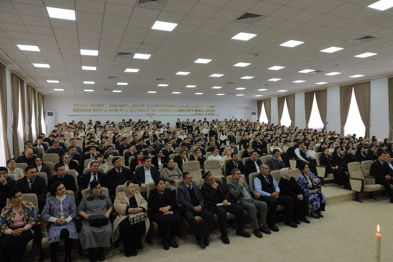 Universitetda Mir Alisher Navoiy tavalludining 585 yilligi munosabati bilan ma’naviy-ma’rifiy tadbir o‘tkazildi 3