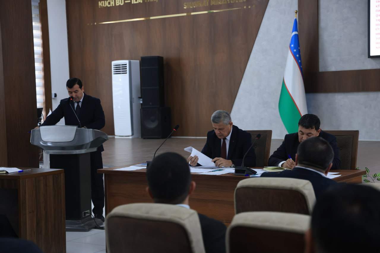 Namangan davlat universitetida navbatdagi kengaytirilgan Kengash yigʻilishi bo‘lib o‘tdi. 3