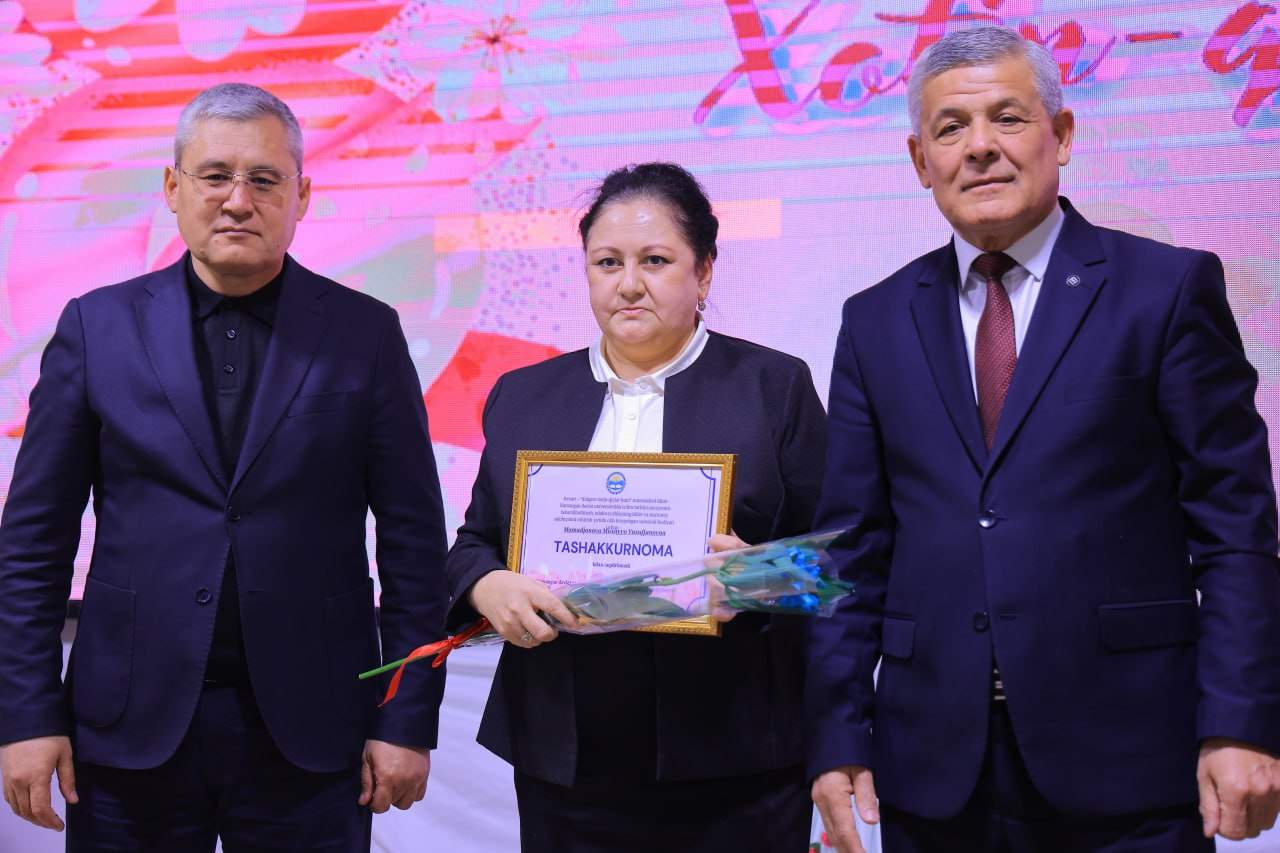 Namangan davlat  universitetida 8-mart – Xalqaro xotin-qizlar kuni munosabati bilan tantanali bayram bo‘lib o‘tdi. 2