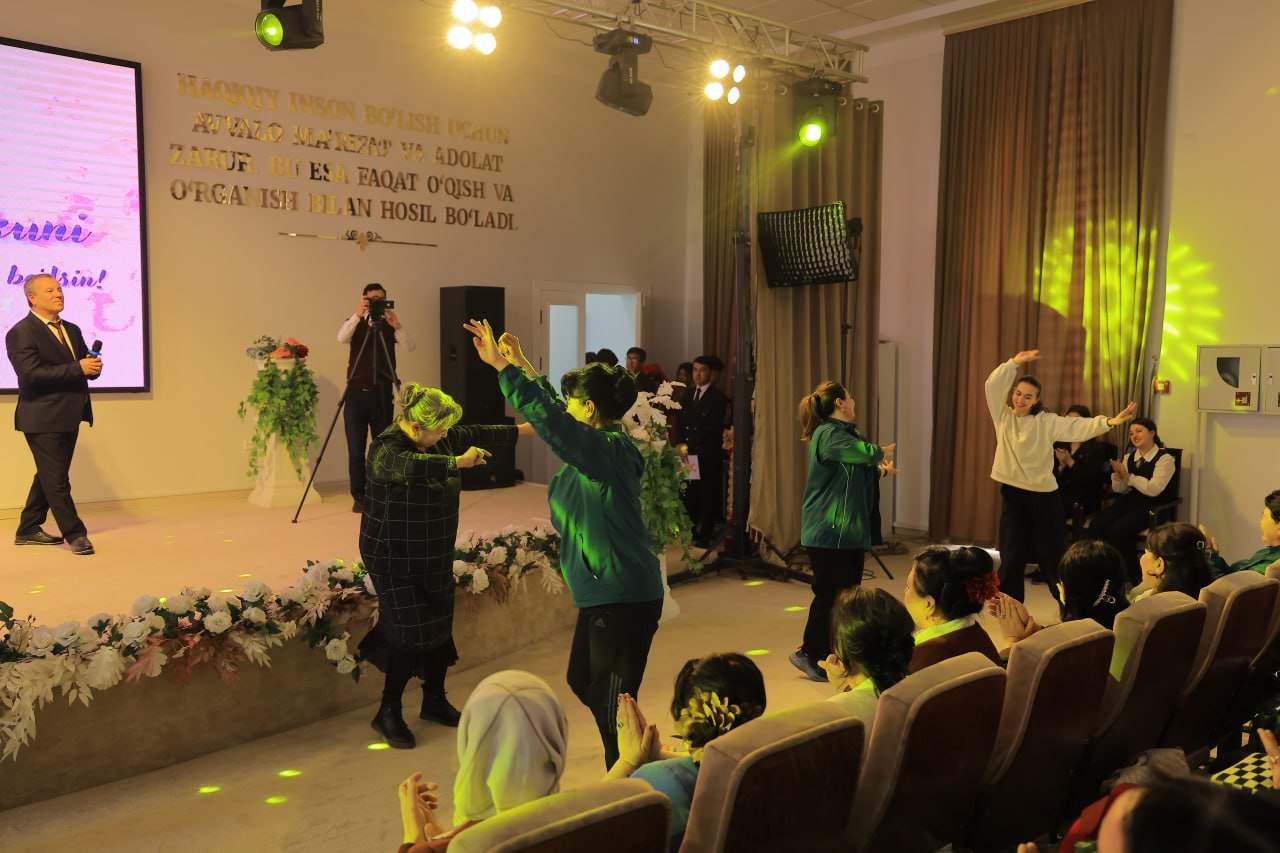 Namangan davlat  universitetida 8-mart – Xalqaro xotin-qizlar kuni munosabati bilan tantanali bayram bo‘lib o‘tdi. 6