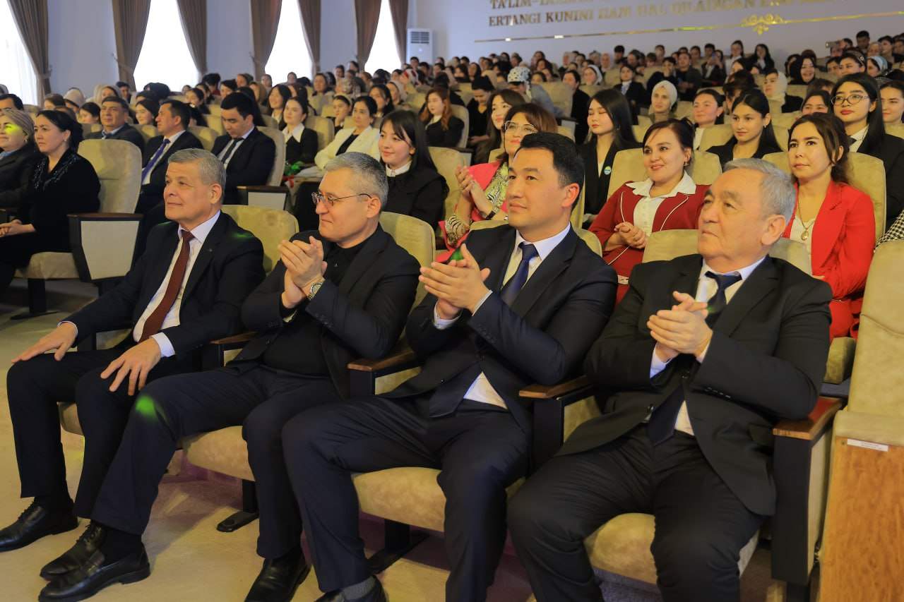 Namangan davlat  universitetida 8-mart – Xalqaro xotin-qizlar kuni munosabati bilan tantanali bayram bo‘lib o‘tdi. 7