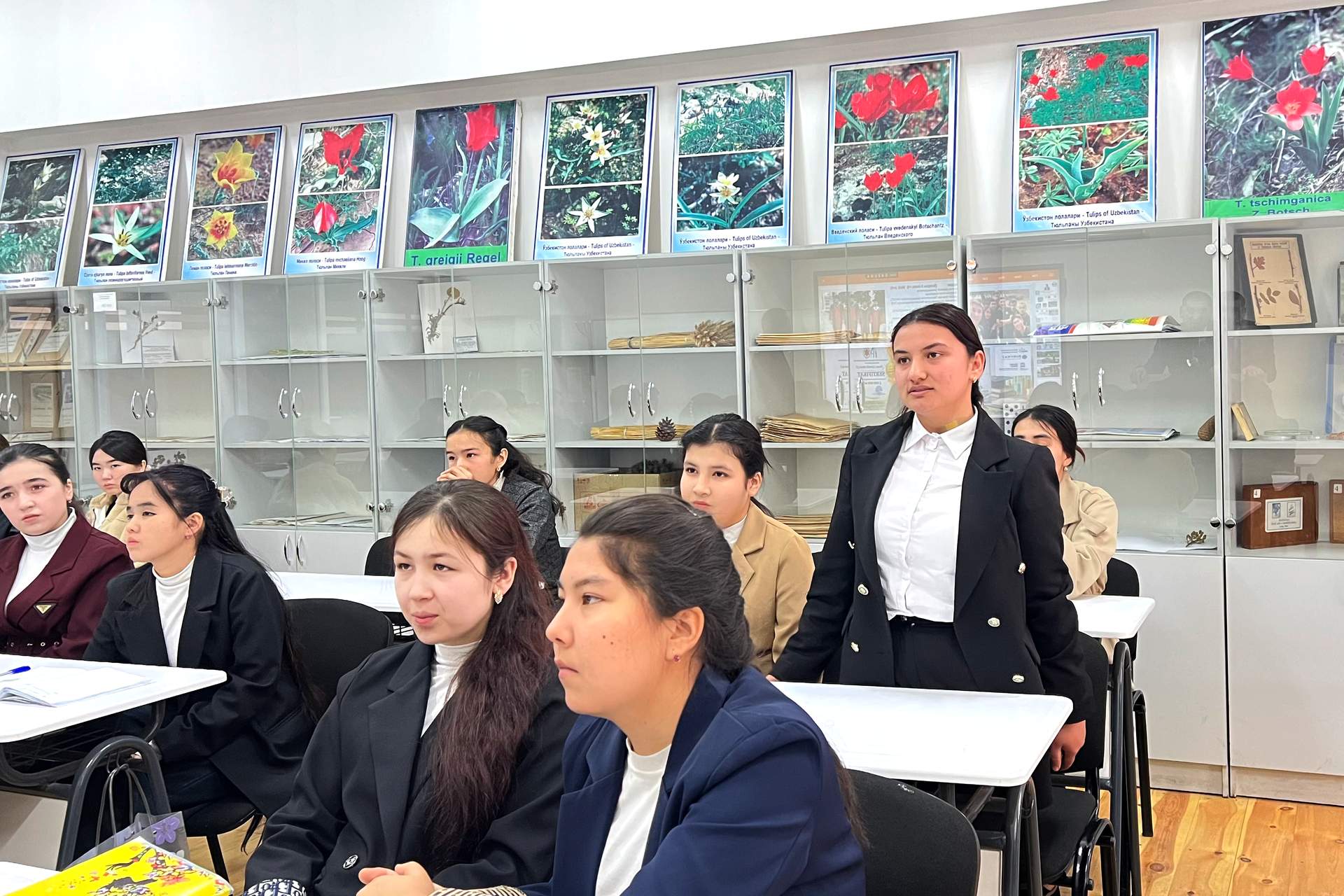 Biotexnologiya fakultetida taniqli biolog olim bilan uchrashuv o‘tkazildi 3