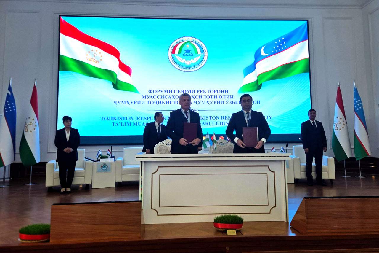 O‘zbekiston–Tojikiston oliy ta’lim muassasalari rektorlari uchinchi forumi boshlandi 6