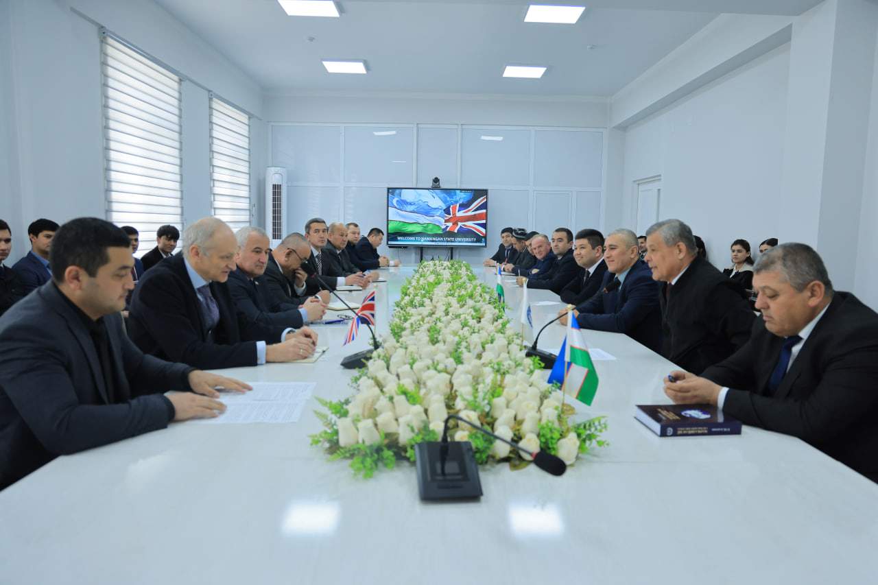 В Наманганском государственном университете состоялась встреча с профессором Ньюкаслского университета 2