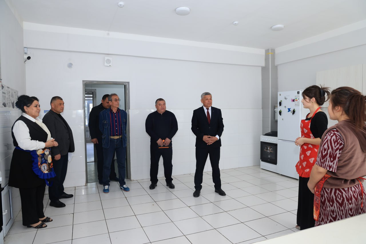 Namangan davlat universiteti rektori talabalar turar joyiga tashrif buyurdi 7