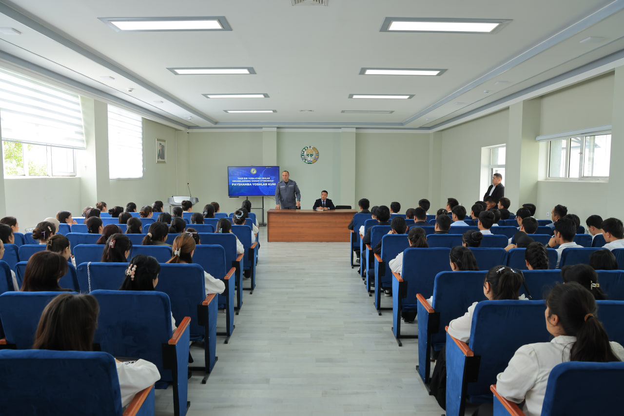 “Har bir yosh ichki ishlar xodimining doimiy e’tiborida” mavzusida uchrashuv o‘tkazildi 2