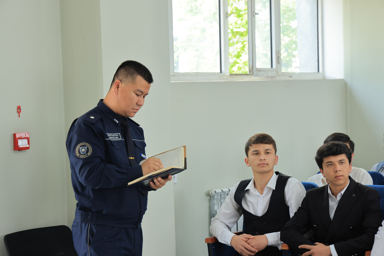 “Har bir yosh ichki ishlar xodimining doimiy e’tiborida” mavzusida uchrashuv o‘tkazildi 8