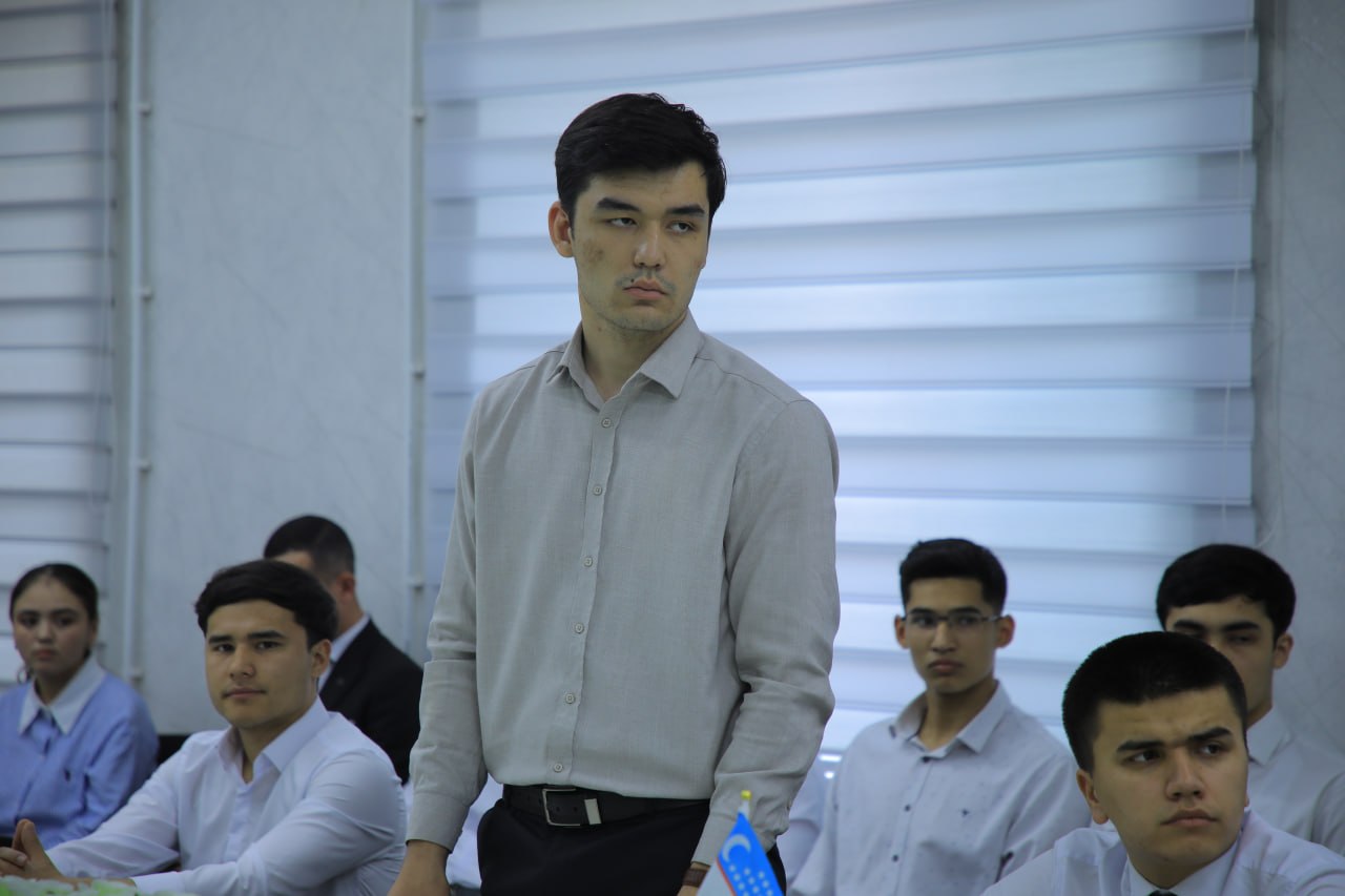 Namangan davlat universiteti Namangan viloyati bojxona boshqarmasi xodimlari bilan uchrashuv o‘tkazildi 5