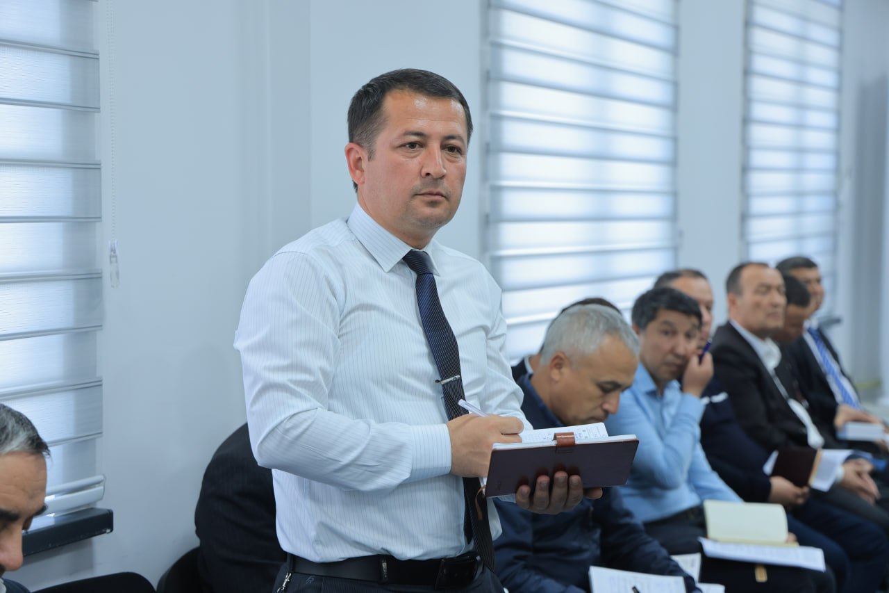 Namangan davlat universitetida navbatdagi apparat yig‘ilishi o‘tkazildi 4
