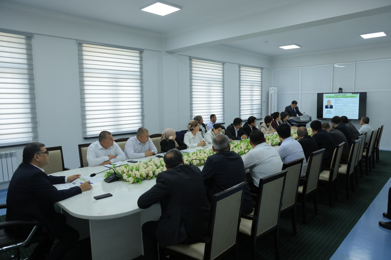 Namangan davlat universitetida 2025/2026-o‘quv yilidagi 12-sonli Kengash yig‘ilishi o‘tkazildi. 5