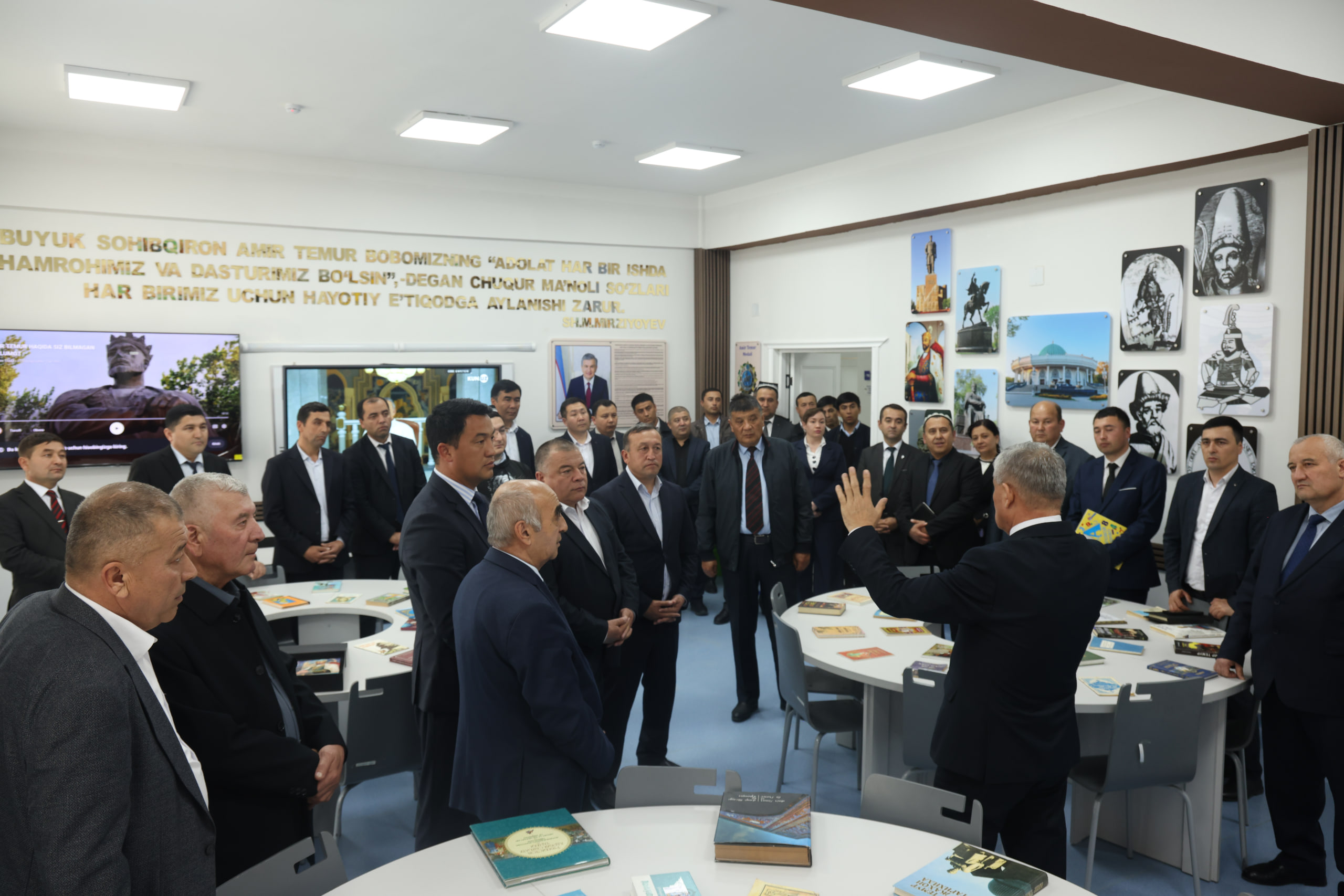 Namangan davlat universitetida “Amir Temur xonasi” tashkil etildi 6