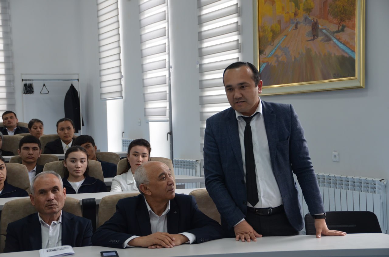 Tabiiy fanlar fakultetida «Akademik va yoshlar uchrashuvi»  o‘tkazildi. 5