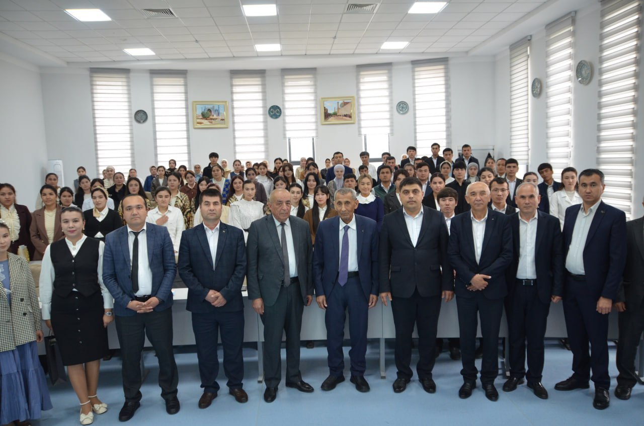 Tabiiy fanlar fakultetida «Akademik va yoshlar uchrashuvi»  o‘tkazildi. 7