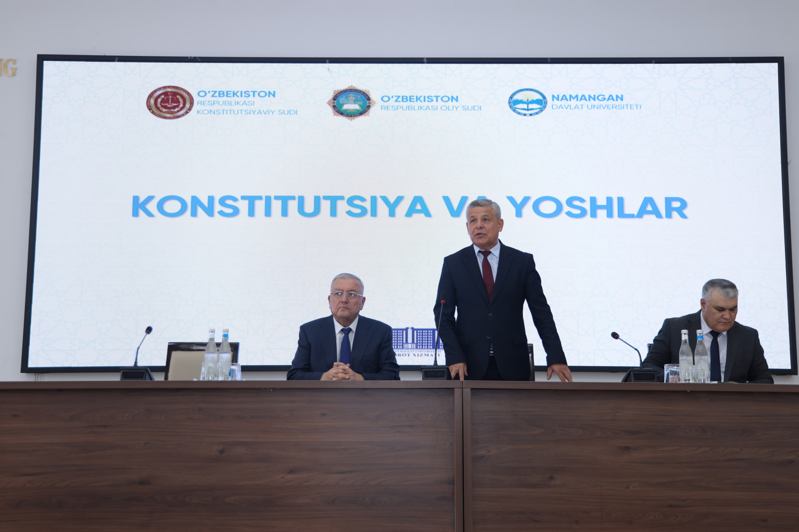 Namangan davlat universitetida “Konstitutsiya va yoshlar” mavzusida uchrashuv o‘tkazildi 2