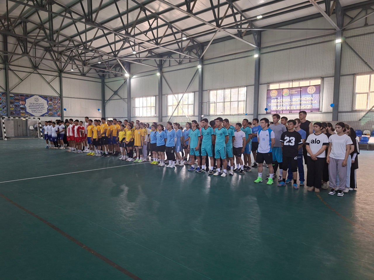“Yangi O‘zbekiston talabalari olimpiadasi”: Gandbol bo‘yicha viloyat bosqichi o‘tkazildi 1