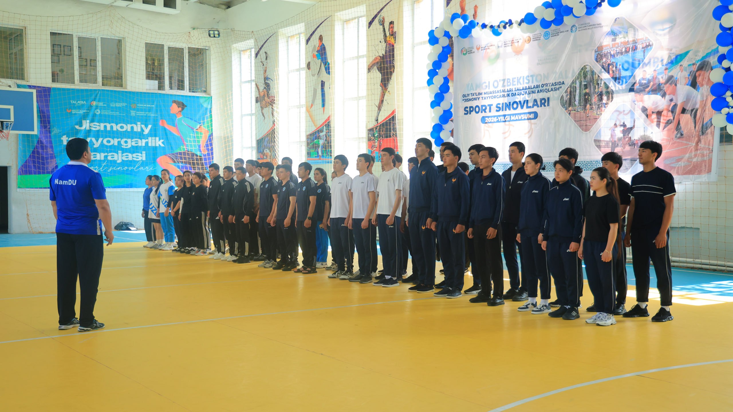 Namangan davlat universitetida “Jismoniy tayyorgarlik sinovlari” start oldi!