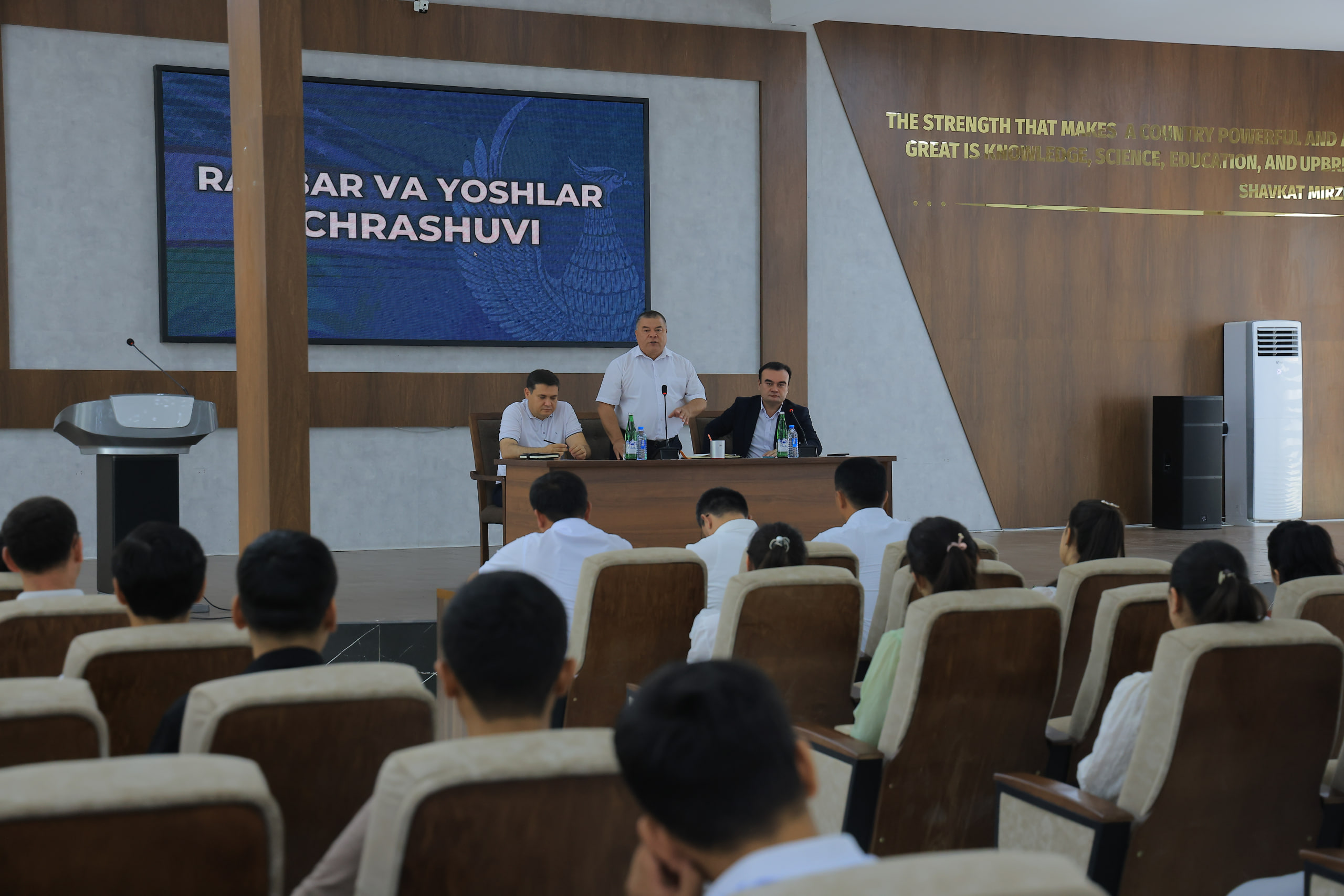 Yoshlar tashabbuslari va innovatsion g‘oyalar muhokama markazida 2