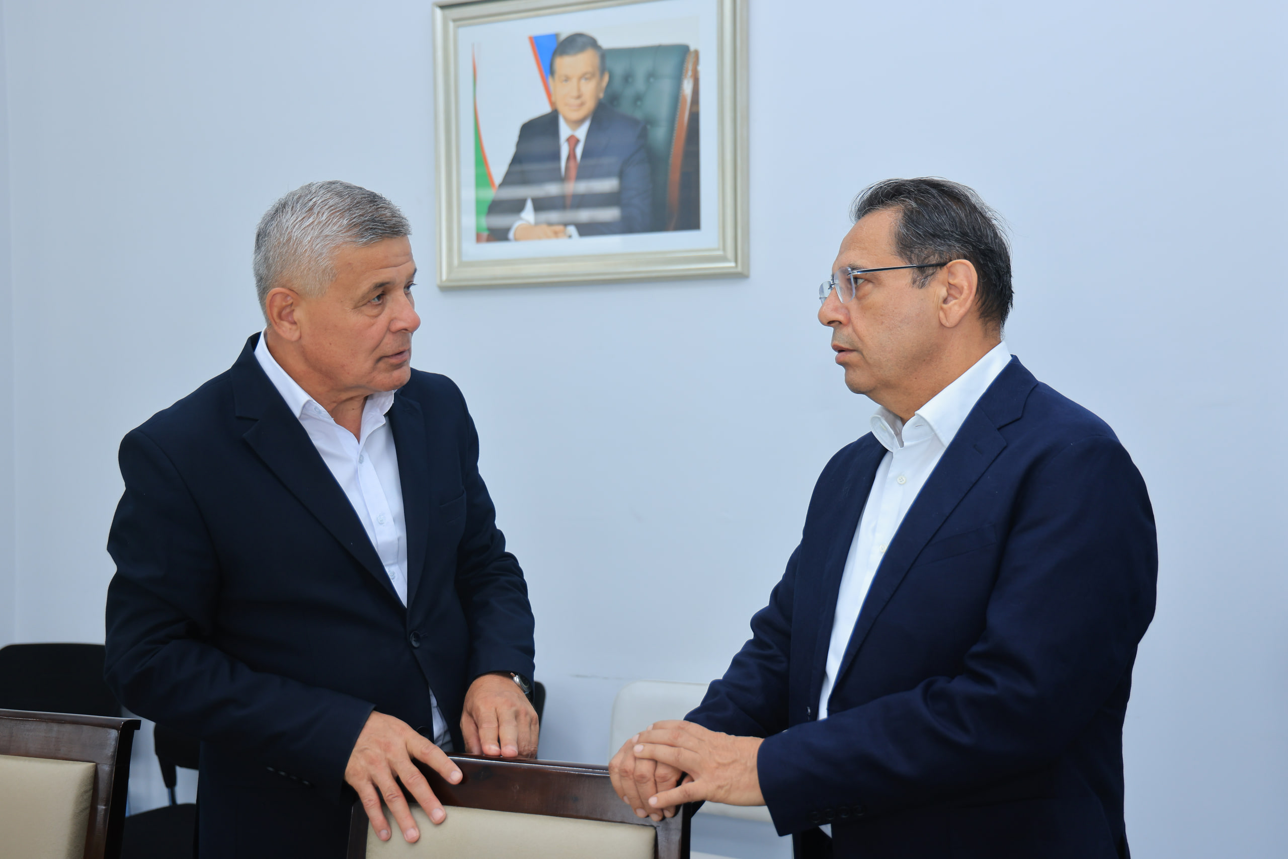 Vazir Namangan davlat universitetiga tashrif buyurdi 9