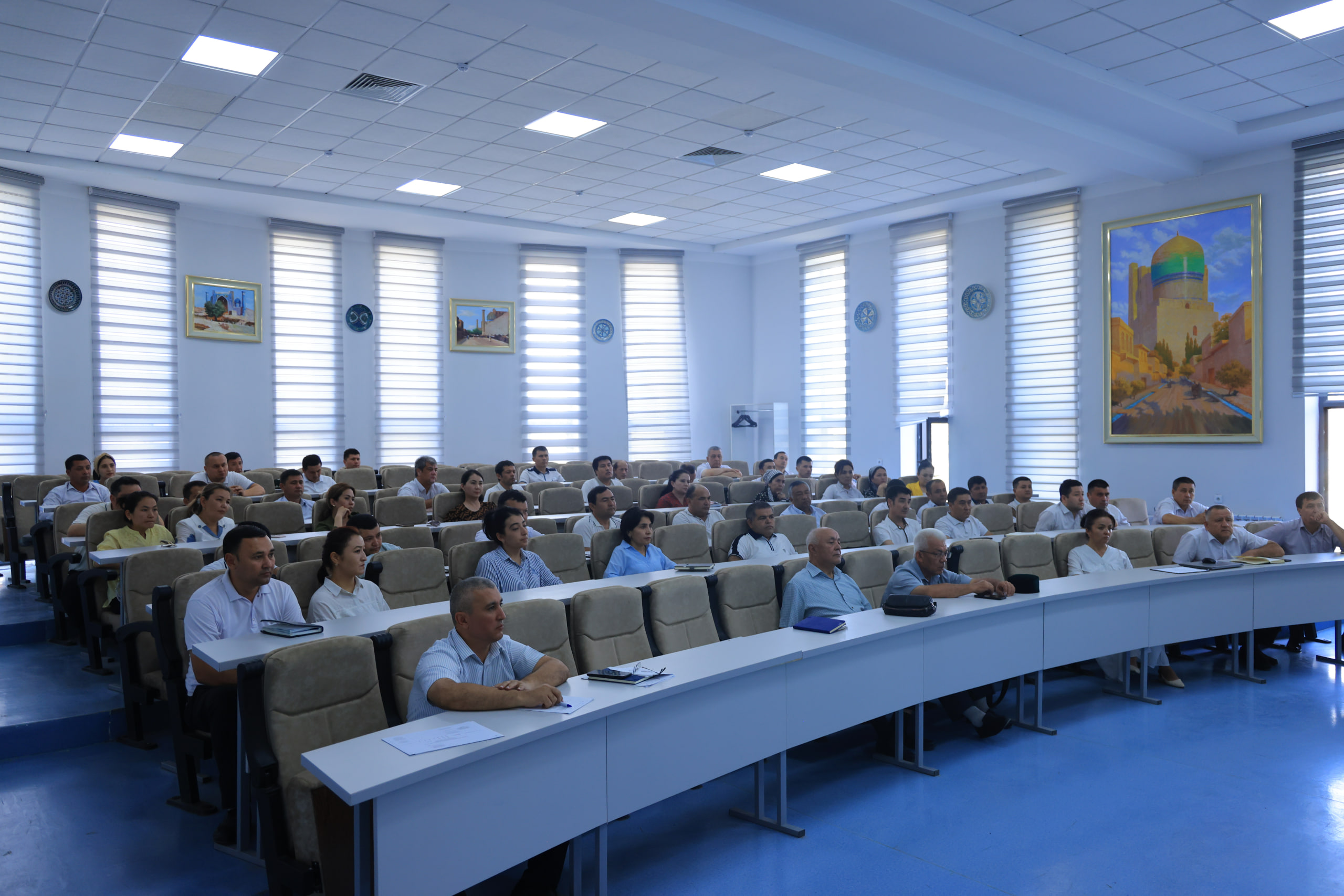 Namangan davlat universitetida 2026-yil maqsadli ko‘rsatkichlari ijrosining yarim yillik natijalari tanqidiy-tahliliy muhokama qilinmoqda 1