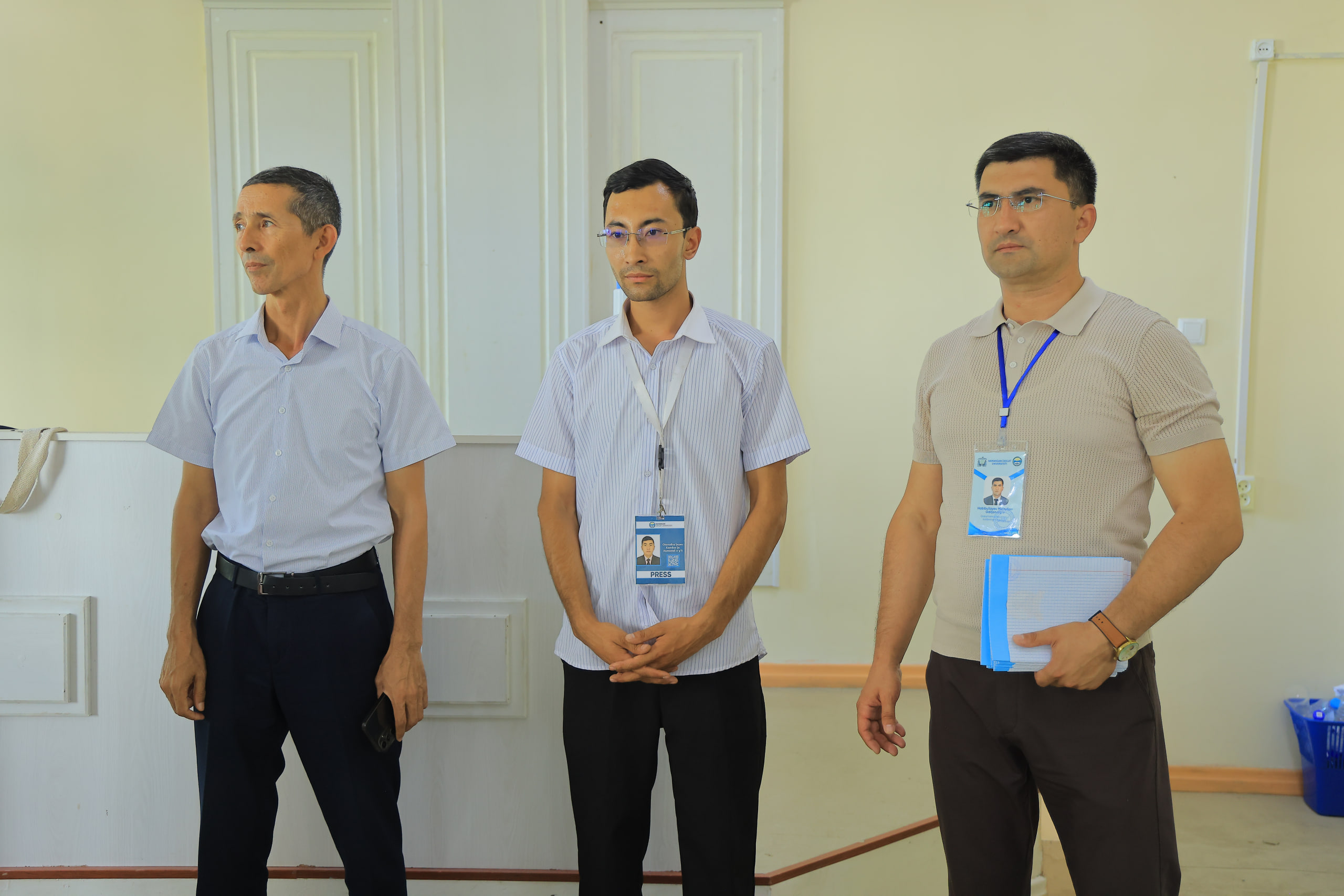 Namangan davlat universitetida kasbiy (ijodiy) imtihonlarning birinchi kuni davom etmoqda 1