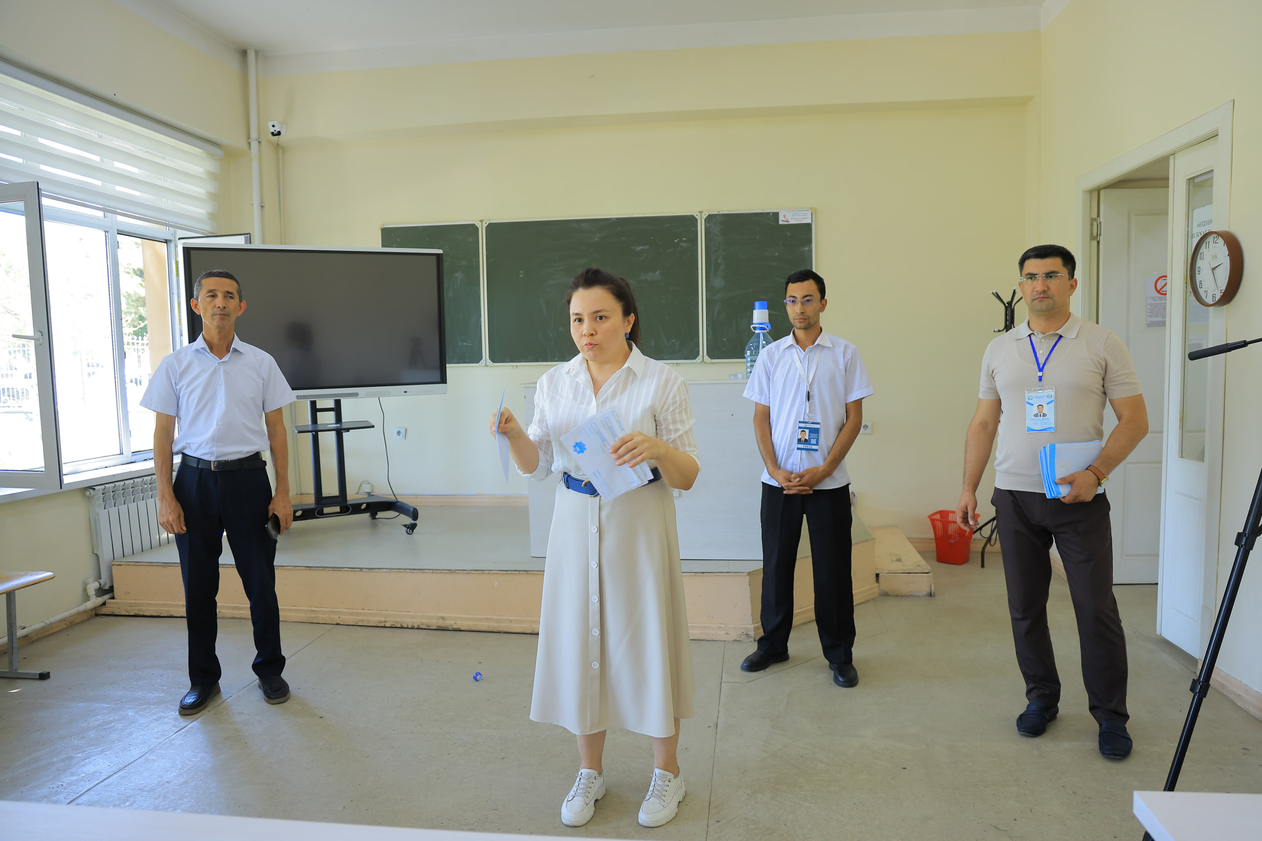 Namangan davlat universitetida kasbiy (ijodiy) imtihonlarning birinchi kuni davom etmoqda 3