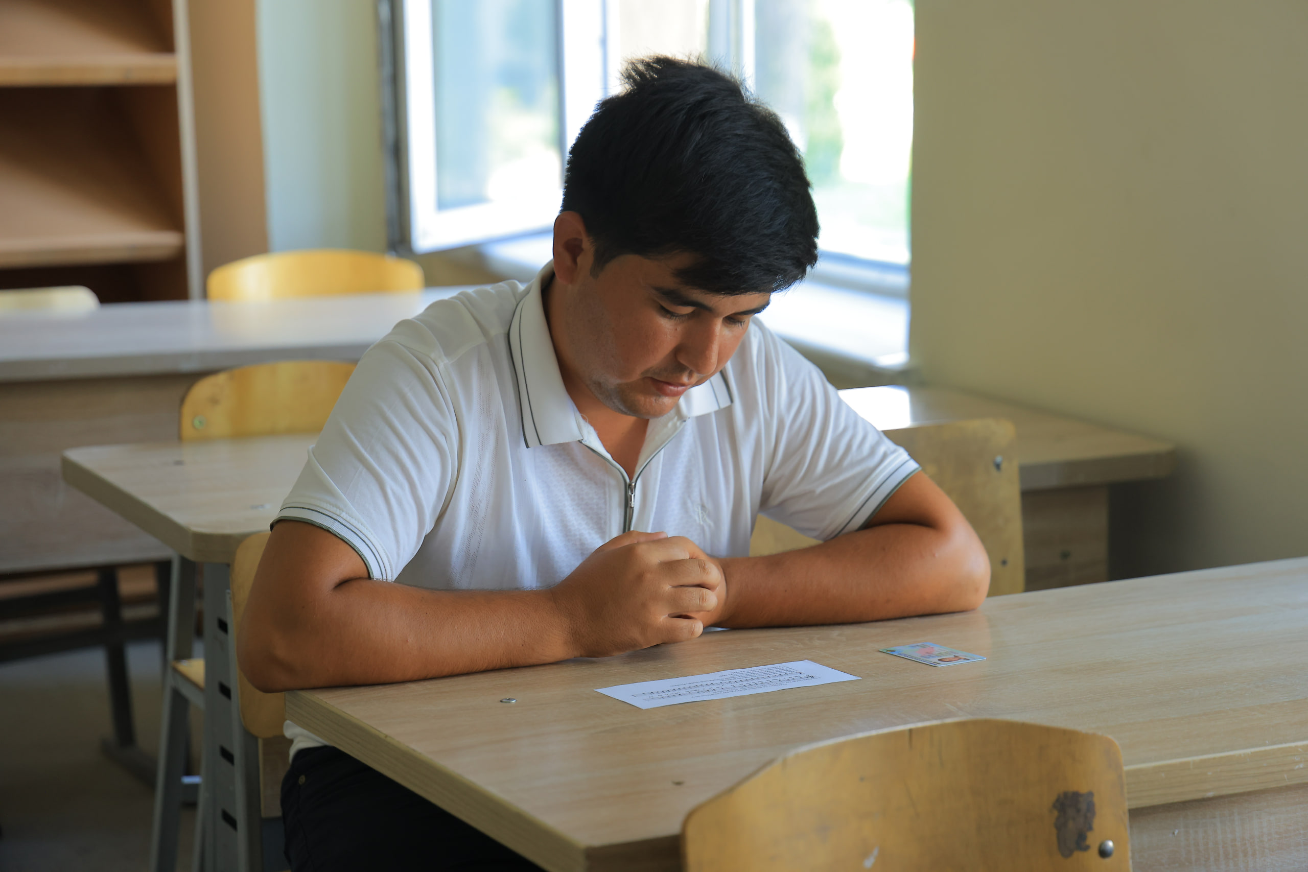 Namangan davlat universitetida kasbiy (ijodiy) imtihonlarning birinchi kuni davom etmoqda 8