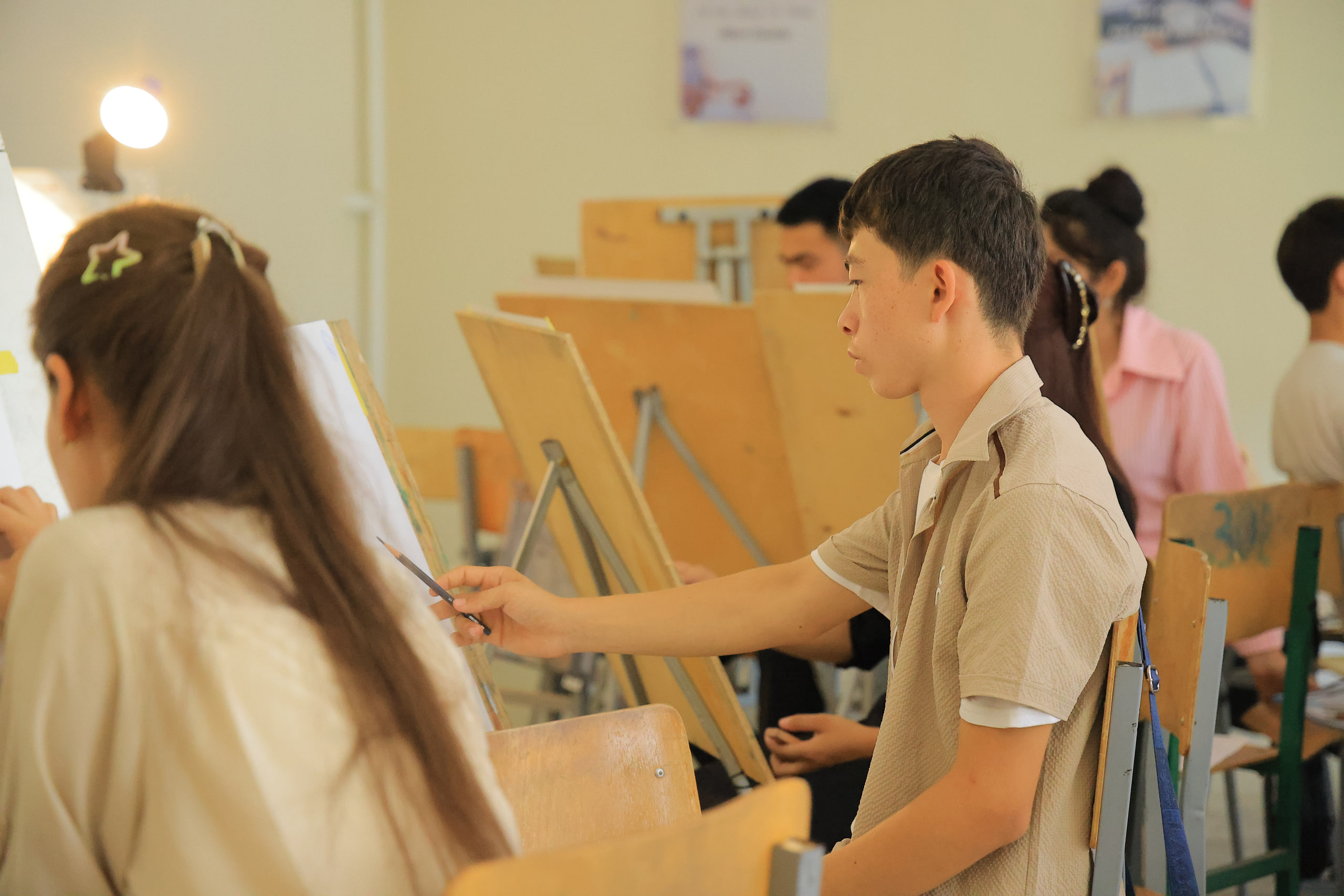 Namangan davlat universitetida kasbiy (ijodiy) imtihonlarning birinchi kuni boshlandi 1