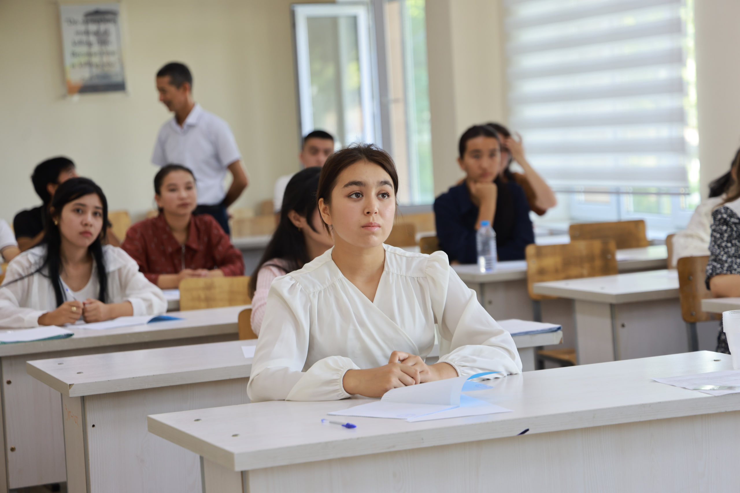 Namangan davlat universitetida kasbiy (ijodiy) imtihonlarning ikkinchi kuni boshlandi 1