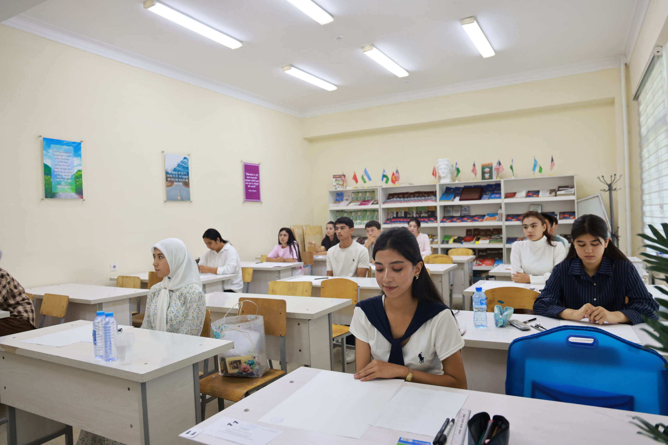 Namangan davlat universitetida kasbiy (ijodiy) imtihonlarning ikkinchi kuni boshlandi 8