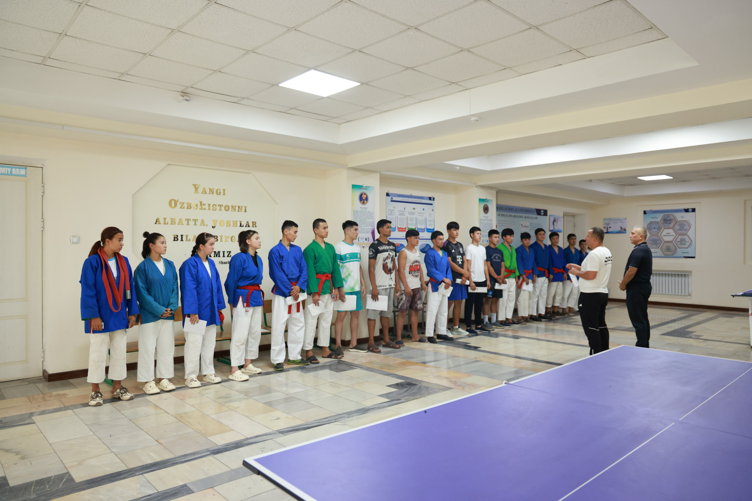 Namangan davlat universitetida kasbiy (ijodiy) imtihonlarning ikkinchi kuni boshlandi