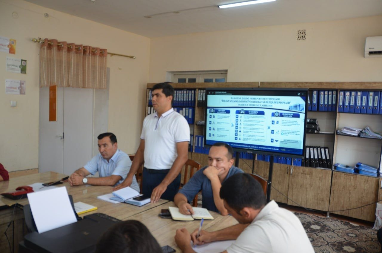 Pop tumanida yoshlar yetakchilari uchun seminar tashkil etildi