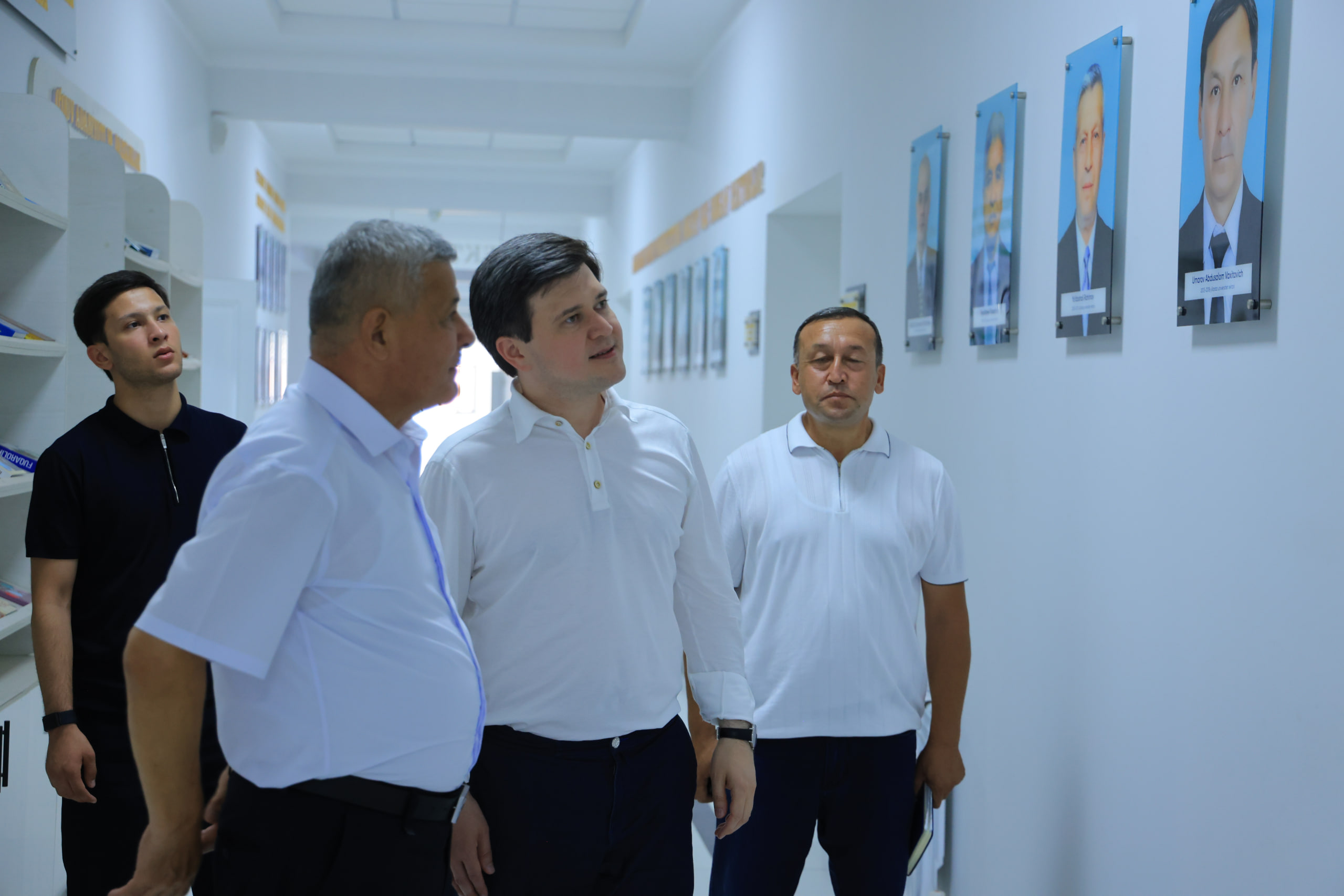 Oliy ta’lim, fan va innovatsiyalar vazirining birinchi o‘rinbosari Namangan davlat universitetining yangi kampusi bilan tanishdi 2