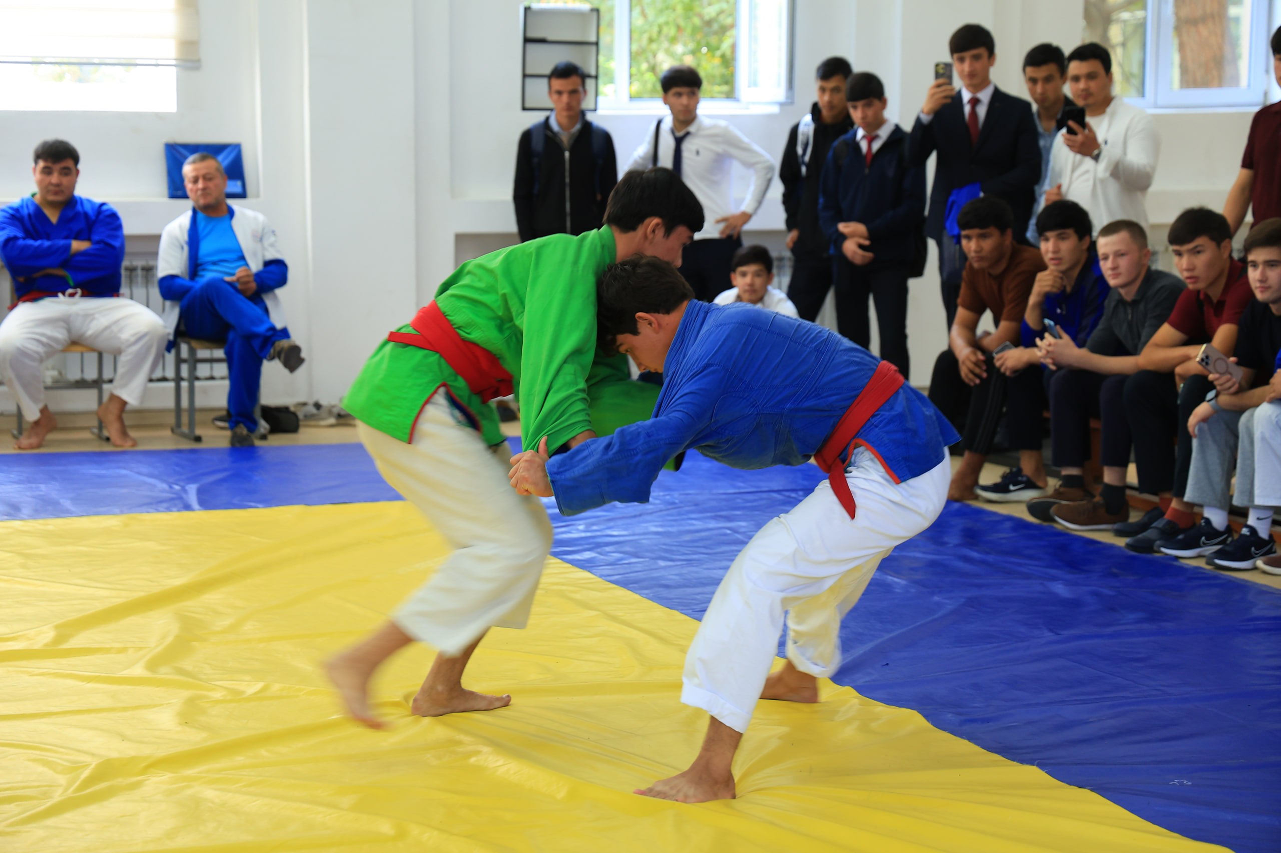Namangan davlat universitetida kurash bo‘yicha Respublika turnirining universitet bosqichi o‘tkazildi 6